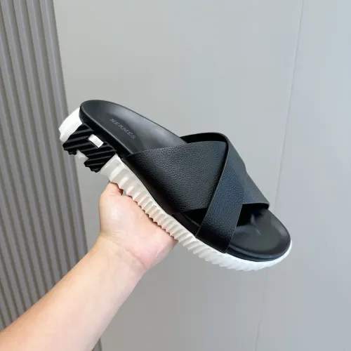 Replica Hermes Slippers For Men #1433968 $56.00 USD for Wholesale