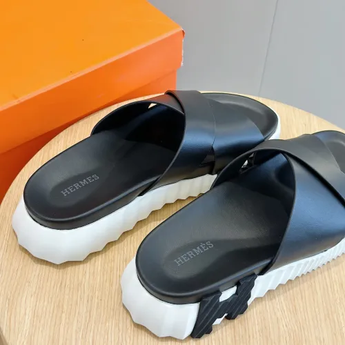 Replica Hermes Slippers For Men #1433969 $56.00 USD for Wholesale