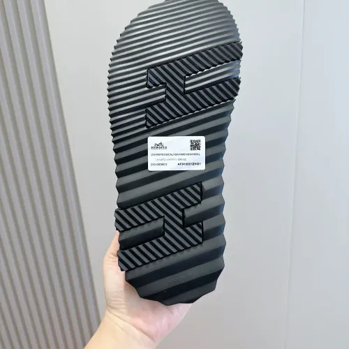 Replica Hermes Slippers For Men #1433971 $56.00 USD for Wholesale
