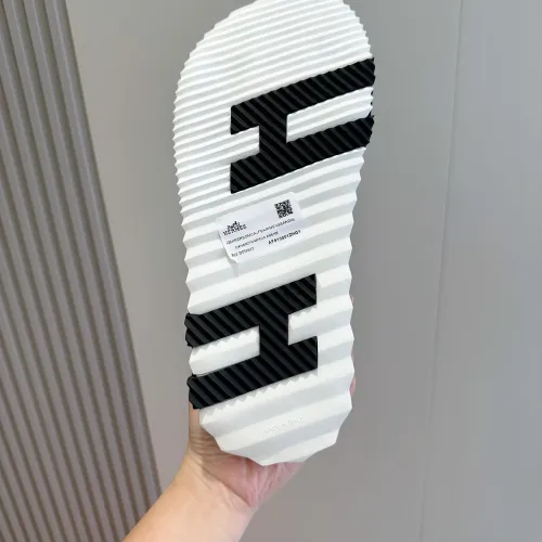 Replica Hermes Slippers For Men #1433973 $56.00 USD for Wholesale