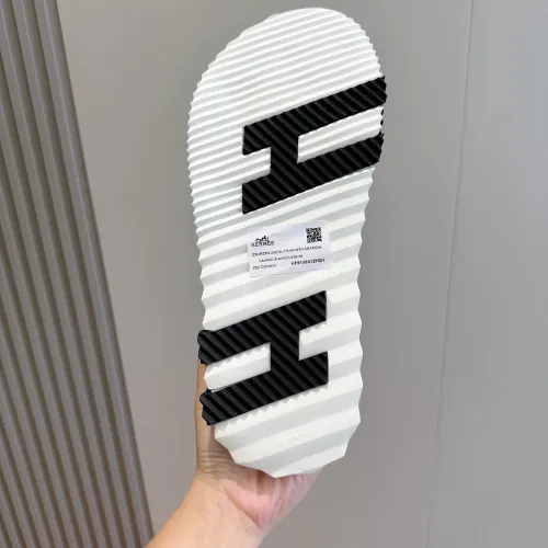 Replica Hermes Slippers For Men #1433974 $56.00 USD for Wholesale