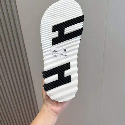 Replica Hermes Slippers For Men #1433975 $56.00 USD for Wholesale