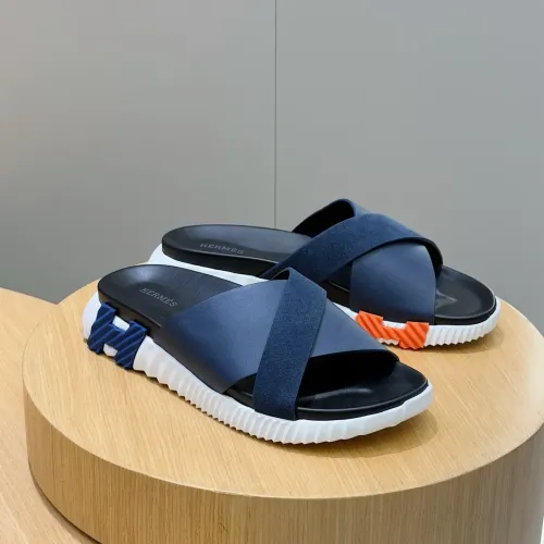 Wholesale Hermes Slippers For Men #1433976 $56.00 USD, Wholesale Quality Replica Hermes Slippers