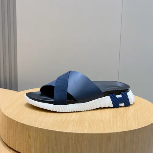 Replica Hermes Slippers For Men #1433976 $56.00 USD for Wholesale