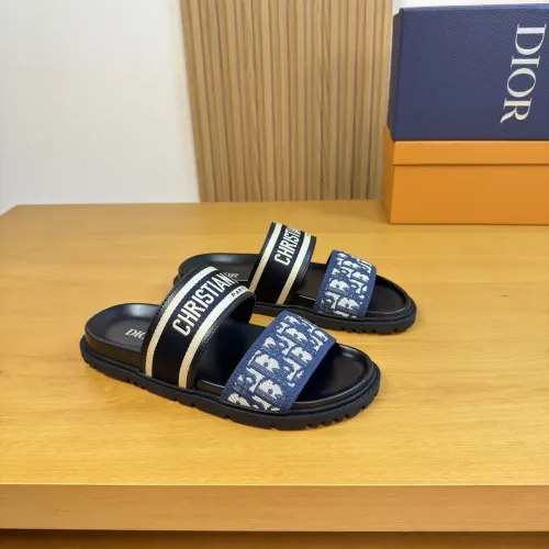 Wholesale Christian Dior Slippers For Men #1433991 $56.00 USD, Wholesale Quality Replica Christian Dior Slippers
