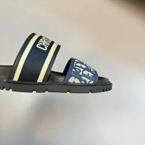 Replica Christian Dior Slippers For Men #1433991 $56.00 USD for Wholesale