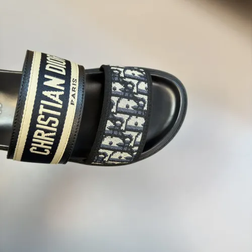 Replica Christian Dior Slippers For Men #1433992 $56.00 USD for Wholesale