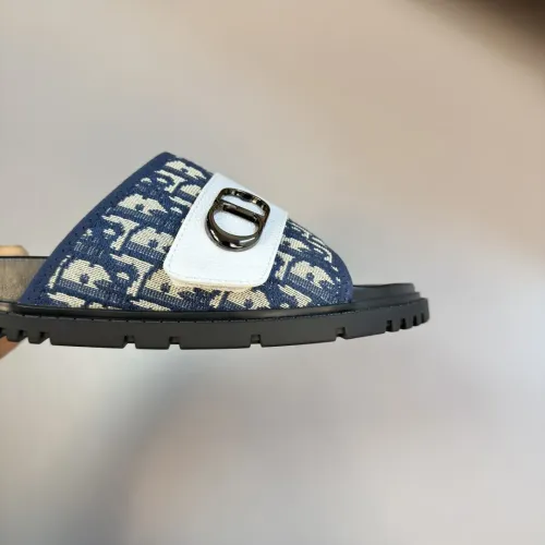 Replica Christian Dior Slippers For Men #1433993 $56.00 USD for Wholesale