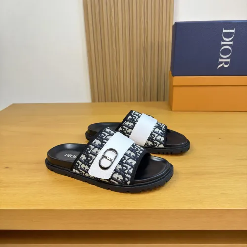 Wholesale Christian Dior Slippers For Men #1433994 $56.00 USD, Wholesale Quality Replica Christian Dior Slippers