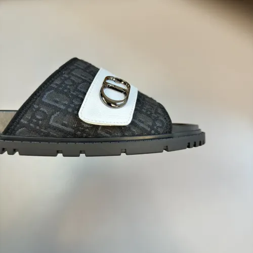 Replica Christian Dior Slippers For Men #1433995 $56.00 USD for Wholesale