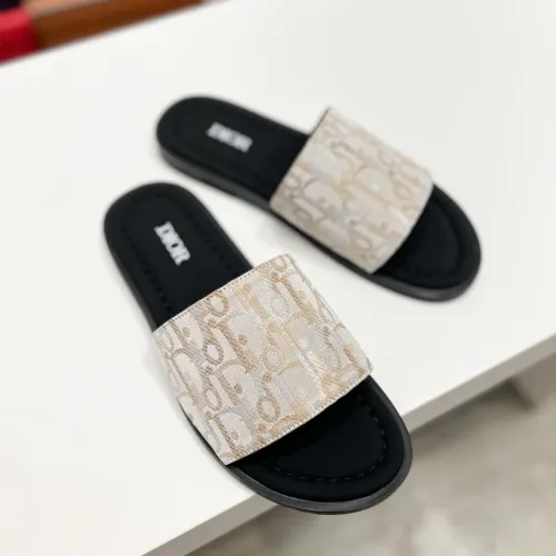 Wholesale Christian Dior Slippers For Men #1433996 $56.00 USD, Wholesale Quality Replica Christian Dior Slippers