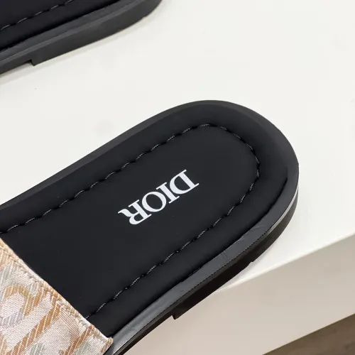 Replica Christian Dior Slippers For Men #1433996 $56.00 USD for Wholesale