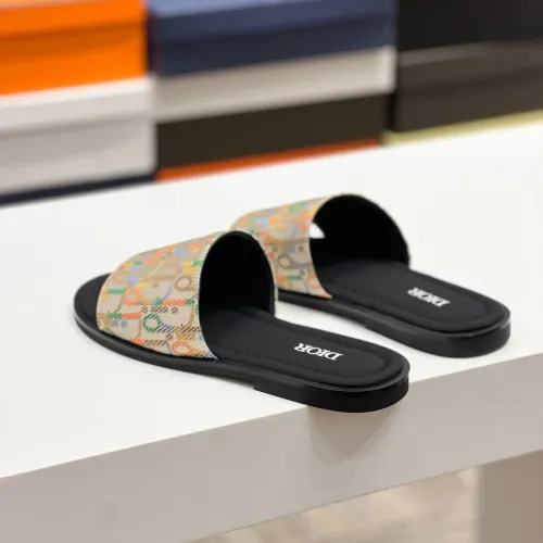 Replica Christian Dior Slippers For Men #1433997 $56.00 USD for Wholesale