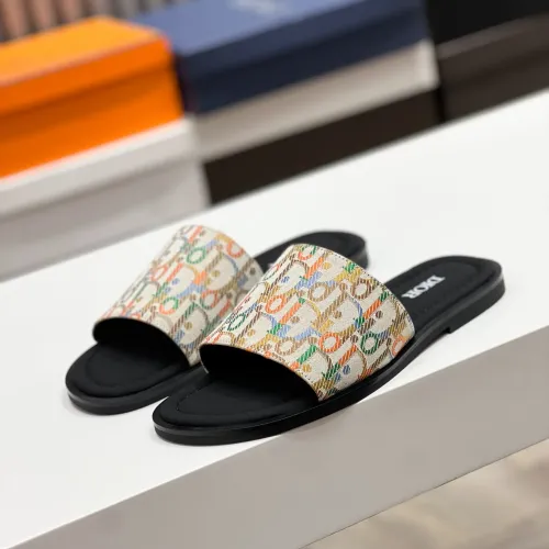 Replica Christian Dior Slippers For Men #1433997 $56.00 USD for Wholesale