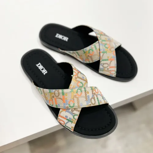 Wholesale Christian Dior Slippers For Men #1434000 $56.00 USD, Wholesale Quality Replica Christian Dior Slippers