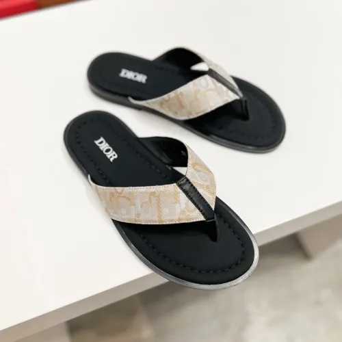 Wholesale Christian Dior Slippers For Men #1434002 $56.00 USD, Wholesale Quality Replica Christian Dior Slippers