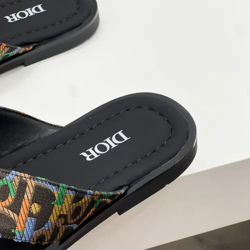 Replica Christian Dior Slippers For Men #1434004 $56.00 USD for Wholesale