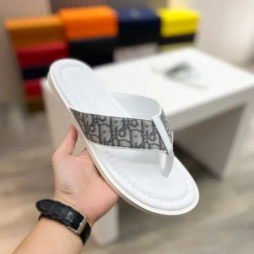 Replica Christian Dior Slippers For Men #1434005 $56.00 USD for Wholesale