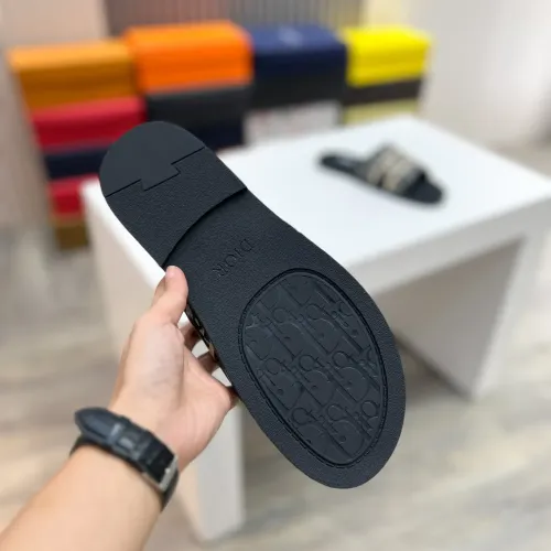 Replica Christian Dior Slippers For Men #1434008 $56.00 USD for Wholesale