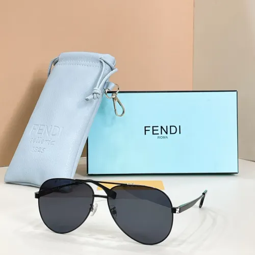 Wholesale Fendi AAA Quality Sunglasses #1434010 $64.00 USD, Wholesale Quality Replica Fendi AAA Quality Sunglasses