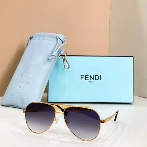 Wholesale Fendi AAA Quality Sunglasses #1434012 $64.00 USD, Wholesale Quality Replica Fendi AAA Quality Sunglasses