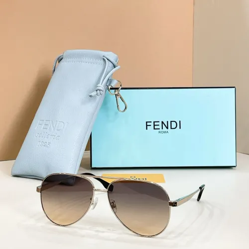 Wholesale Fendi AAA Quality Sunglasses #1434014 $64.00 USD, Wholesale Quality Replica Fendi AAA Quality Sunglasses