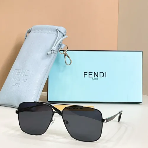 Wholesale Fendi AAA Quality Sunglasses #1434016 $64.00 USD, Wholesale Quality Replica Fendi AAA Quality Sunglasses