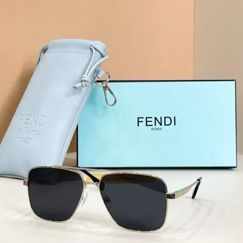 Wholesale Fendi AAA Quality Sunglasses #1434017 $64.00 USD, Wholesale Quality Replica Fendi AAA Quality Sunglasses