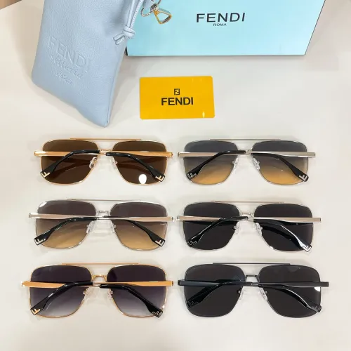 Replica Fendi AAA Quality Sunglasses #1434020 $64.00 USD for Wholesale