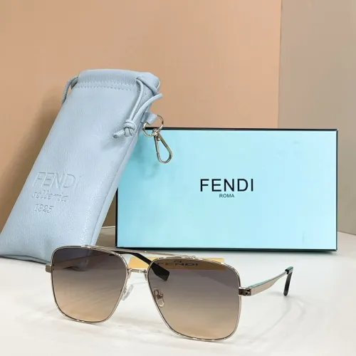 Wholesale Fendi AAA Quality Sunglasses #1434022 $64.00 USD, Wholesale Quality Replica Fendi AAA Quality Sunglasses