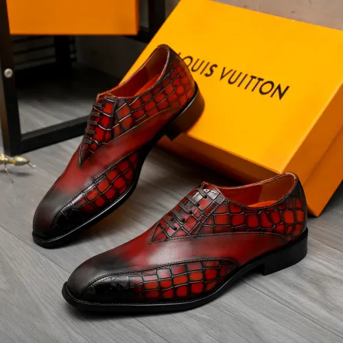 Wholesale Louis Vuitton LV Oxfords Shoes For Men #1434053 $85.00 USD, Wholesale Quality Replica Louis Vuitton LV Oxfords Shoes