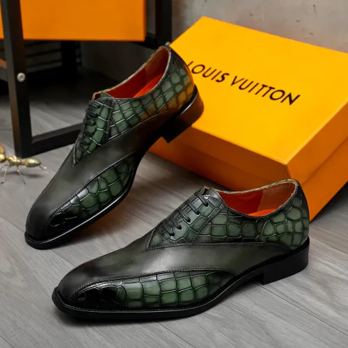 Wholesale Louis Vuitton LV Oxfords Shoes For Men #1434054 $85.00 USD, Wholesale Quality Replica Louis Vuitton LV Oxfords Shoes