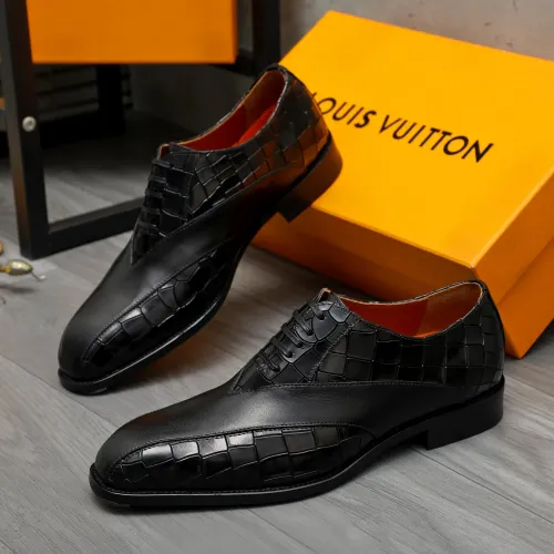 Wholesale Louis Vuitton LV Oxfords Shoes For Men #1434055 $85.00 USD, Wholesale Quality Replica Louis Vuitton LV Oxfords Shoes