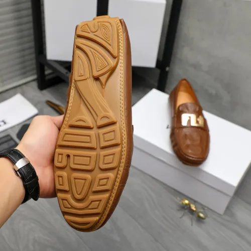 Replica Versace Leather Shoes For Men #1434073 $72.00 USD for Wholesale