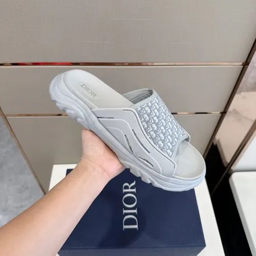 Replica Christian Dior Slippers For Men #1434091 $60.00 USD for Wholesale