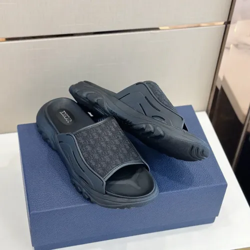 Replica Christian Dior Slippers For Men #1434094 $60.00 USD for Wholesale