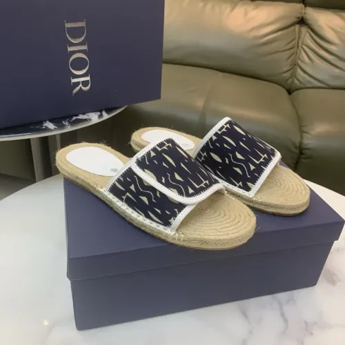 Wholesale Christian Dior Slippers For Men #1434097 $60.00 USD, Wholesale Quality Replica Christian Dior Slippers
