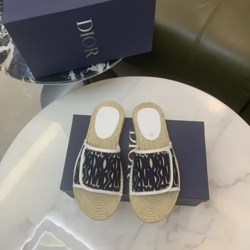 Replica Christian Dior Slippers For Men #1434097 $60.00 USD for Wholesale