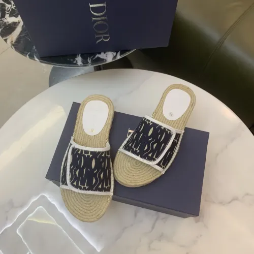 Replica Christian Dior Slippers For Men #1434097 $60.00 USD for Wholesale