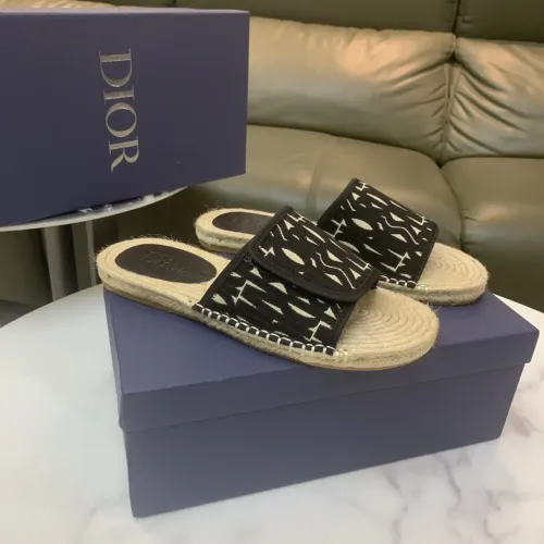 Wholesale Christian Dior Slippers For Men #1434098 $60.00 USD, Wholesale Quality Replica Christian Dior Slippers