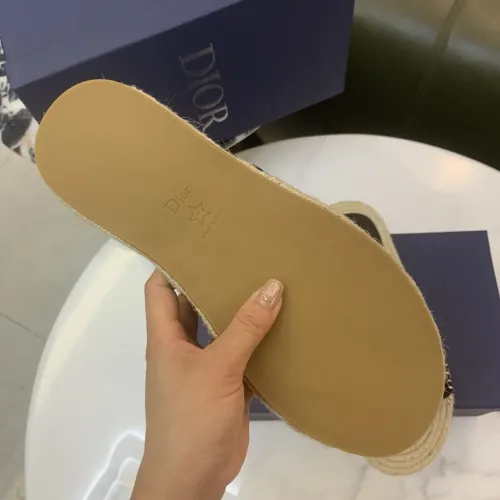 Replica Christian Dior Slippers For Men #1434098 $60.00 USD for Wholesale