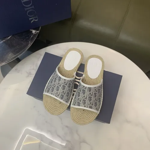 Replica Christian Dior Slippers For Men #1434099 $60.00 USD for Wholesale