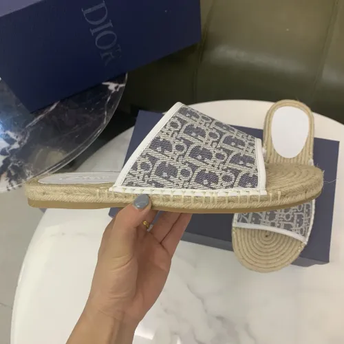 Replica Christian Dior Slippers For Men #1434099 $60.00 USD for Wholesale