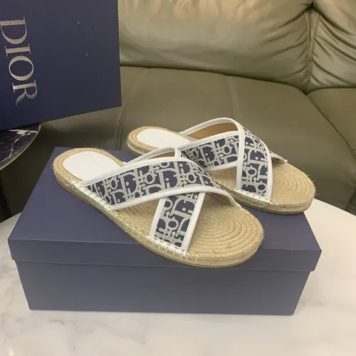 Wholesale Christian Dior Slippers For Men #1434101 $60.00 USD, Wholesale Quality Replica Christian Dior Slippers