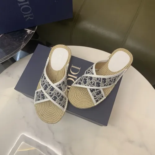 Replica Christian Dior Slippers For Men #1434101 $60.00 USD for Wholesale