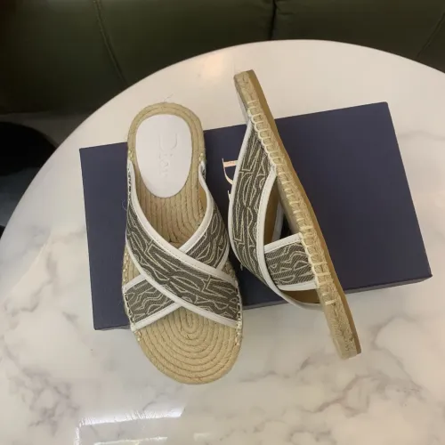 Replica Christian Dior Slippers For Men #1434103 $60.00 USD for Wholesale