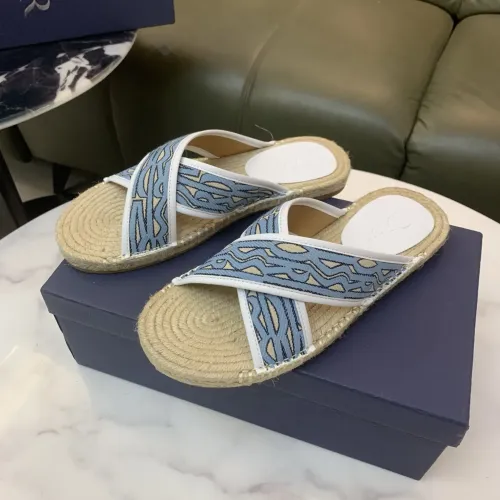 Wholesale Christian Dior Slippers For Men #1434104 $60.00 USD, Wholesale Quality Replica Christian Dior Slippers