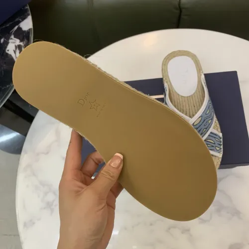 Replica Christian Dior Slippers For Men #1434104 $60.00 USD for Wholesale