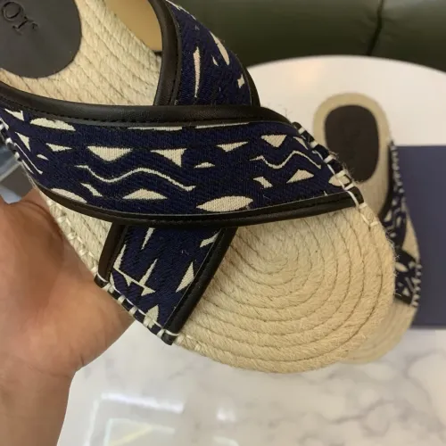 Replica Christian Dior Slippers For Men #1434106 $60.00 USD for Wholesale