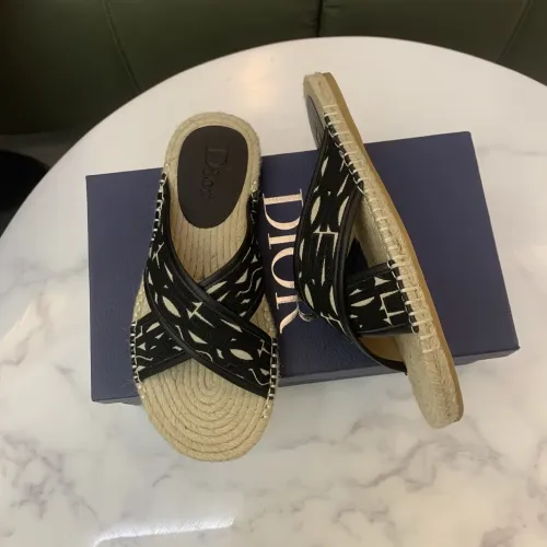 Replica Christian Dior Slippers For Men #1434107 $60.00 USD for Wholesale